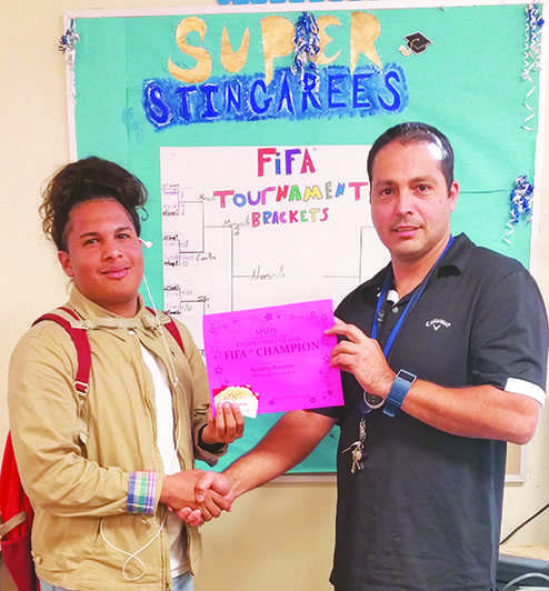 In  the first tournament  on February 25, Kendry Rosales won  first place in FIFA.