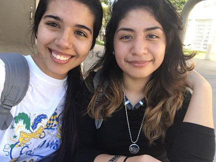 Seniors Melody Roth (left) and Brenda Sanchez 
(right) have both experienced what it is like to be in a class they do not want.
