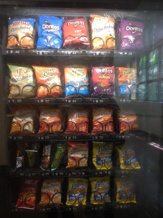 Students have different ideas on what snacks to add to the vending machines.