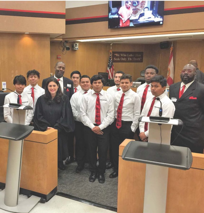 The  5000 Role Models visited a Public Defenders court.