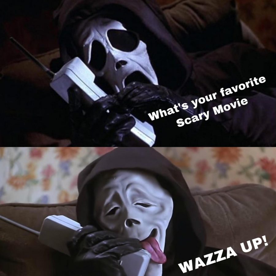 Photo by: Jose Rodriguez
A comparison of scenes between Scream and Scary Movie.