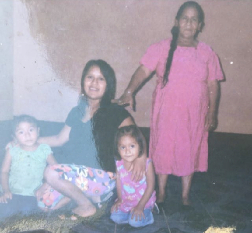My mother, grandma, sister, and I 14 years ago.