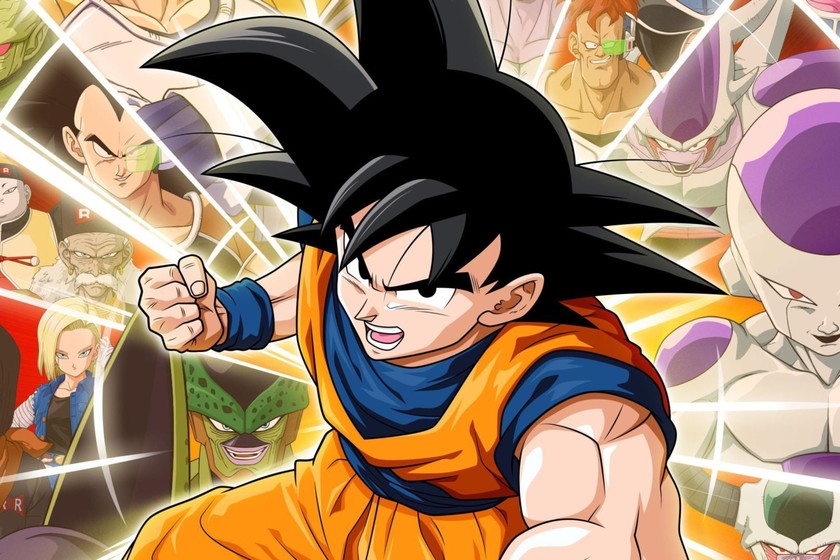 The series main protagonist, Goku, surrounded by some of the series main villains. (Source: vidaextra.com)