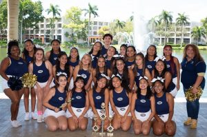 The Varsity Cheerleaders at UCA