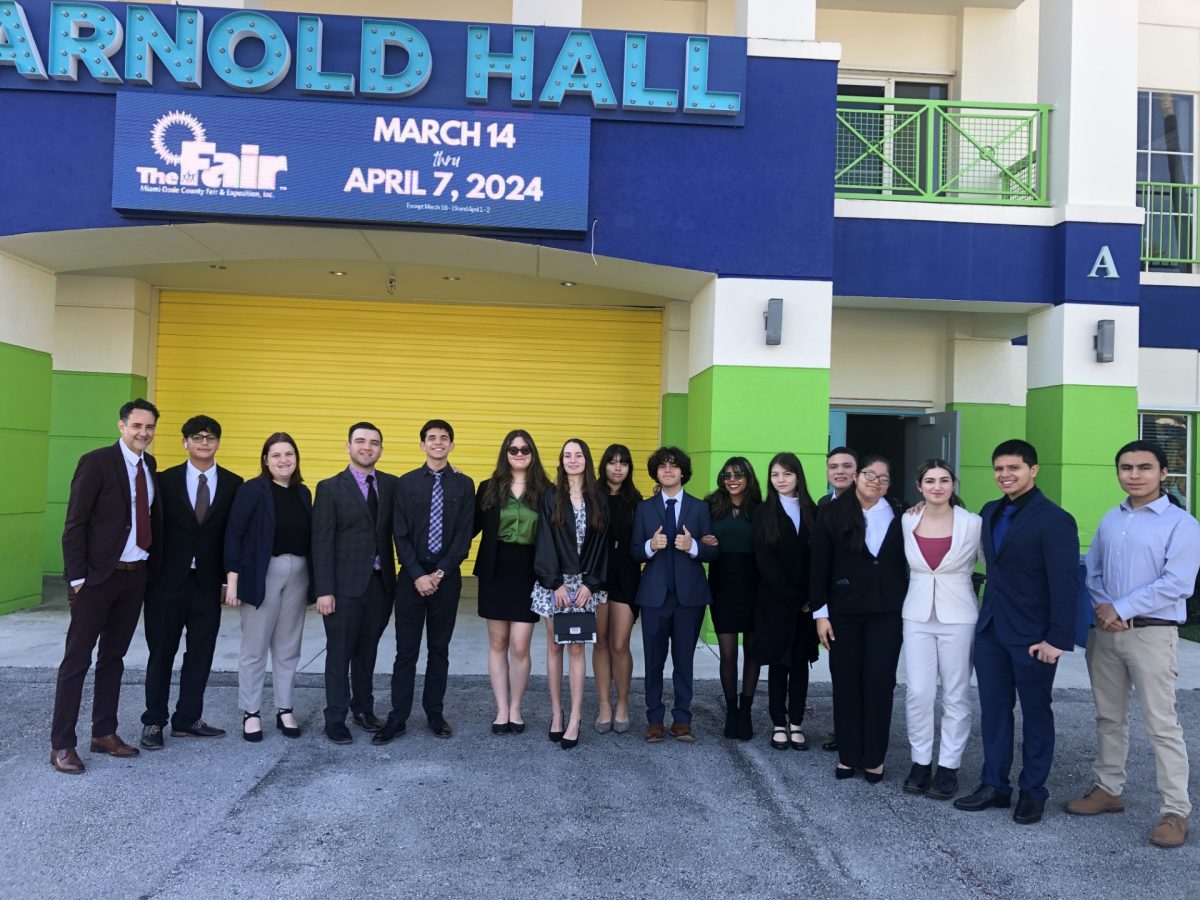 20 of Miami Highs FBLA district competitors made it to state