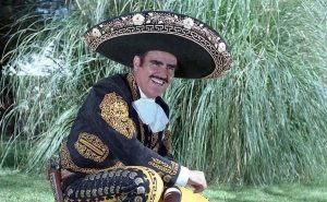 Vicente-Fernandez in his "Traje de Charro"