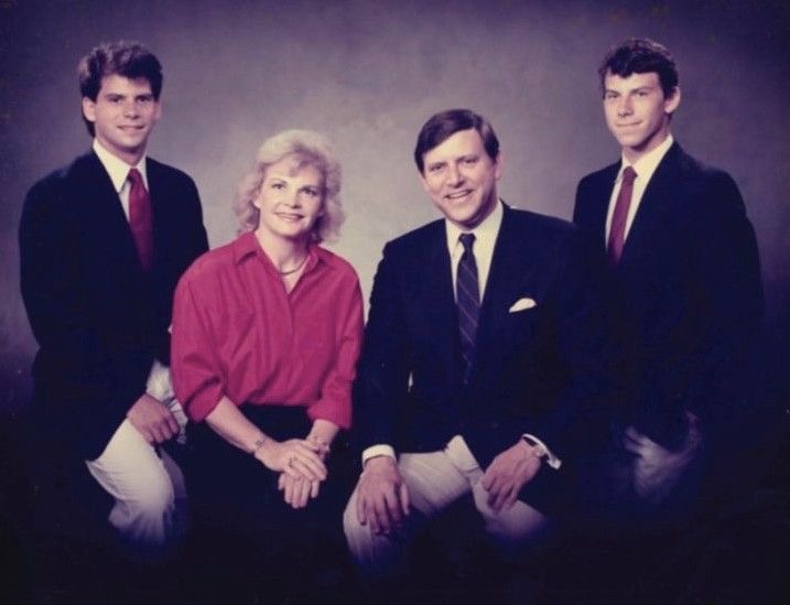 Lyle Menendez, Kitty Menendez, Jose Menendez, and Erik Menendez